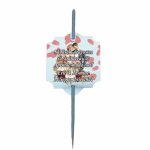 Artificie de Mana Nunta, Aprinde-ma la tort, Personalizat, Rosu, 25cm, AN08 - imagine 2