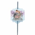 Artificie de Mana Nunta, Aprinde-ma la tort, Personalizat, Mov, 25cm, AN014 - imagine 2