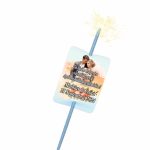 Artificie de Mana Nunta, Aprinde-ma la dansul mirilor, Personalizat, Portocaliu, 25cm, AND02 - imagine 4