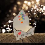 Cutie Aranjamente Florale, Lemn, Scoala, CBSUV003 - imagine 5