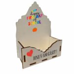 Cutie Aranjamente Florale, Lemn, Scoala, CBSUV003 - imagine 2