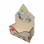 Cutie Aranjamente Florale, Lemn, Scoala, CBSUV004 - imagine 4