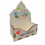 Cutie Aranjamente Florale, Lemn, Scoala, CBSUV004 - imagine 2