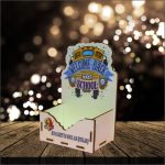 Cutie Aranjamente Florale, Lemn, Scoala, CBSUV006 - imagine 5