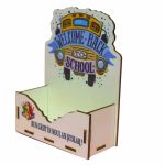 Cutie Aranjamente Florale, Lemn, Scoala, CBSUV006 - imagine 4