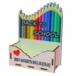 Cutie Aranjamente Florale, Lemn, Scoala, CBSUV007 - imagine 4