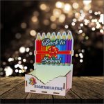 Cutie Aranjamente Florale, Lemn, Scoala, CBSUV008 - imagine 5