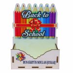 Cutie Aranjamente Florale, Lemn, Scoala, CBSUV008