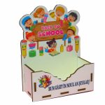 Cutie Aranjamente Florale, Lemn, Scoala, CBSUV009 - imagine 2