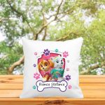 Perna personalizata cu nume, Gradinita, Patrula Catelusilor, 40x40 cm, PGR010 - imagine 3