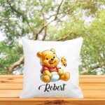 Perna personalizata cu nume, Gradinita, Winnie the Pooh, 40x40 cm, PGR011 - imagine 3