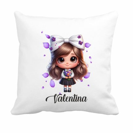 Perna personalizata cu nume, Gradinita, Scolarita, 40x40 cm, PGR018