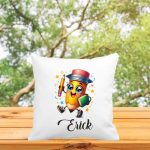 Perna personalizata cu nume, Gradinita, Creionel, 40x40 cm, PGR021 - imagine 3