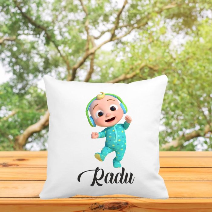 Perna personalizata cu nume, Gradinita, Baby Johny, 40x40 cm, PGR049 - imagine 3