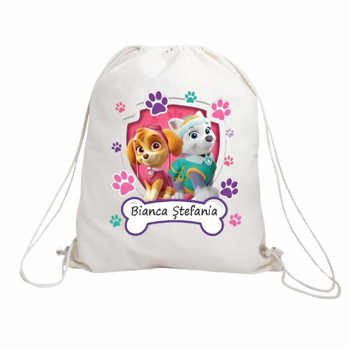 Rucsac personalizat cu nume, Gradinita, Patrula Catelusilor, 43x34 cm, RGR010 - imagine 1