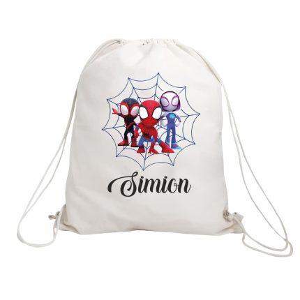 Rucsac personalizat cu nume, Gradinita, Spidey, 43x34 cm, RGR022