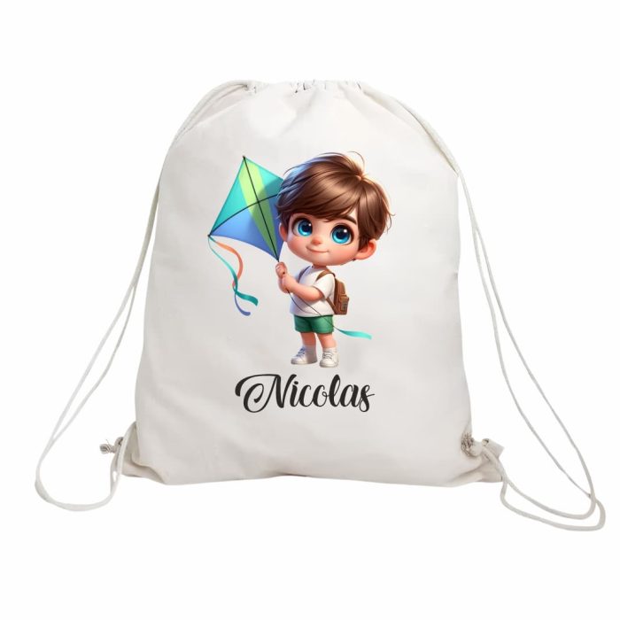 Rucsac personalizat cu nume, Gradinita, Baiat, 43x34 cm, RGR030 - imagine 1