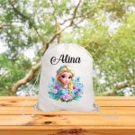 Rucsac personalizat cu nume, Gradinita, Elsa, 43x34 cm, RGR052 - imagine 3