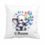 perna copii personalizata elefant baloane colorat