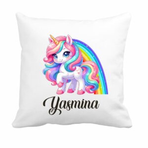 perna copii personalizata unicorn curcubeu