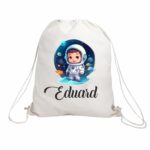 rucsac copii personalizat baietel cosmonaut