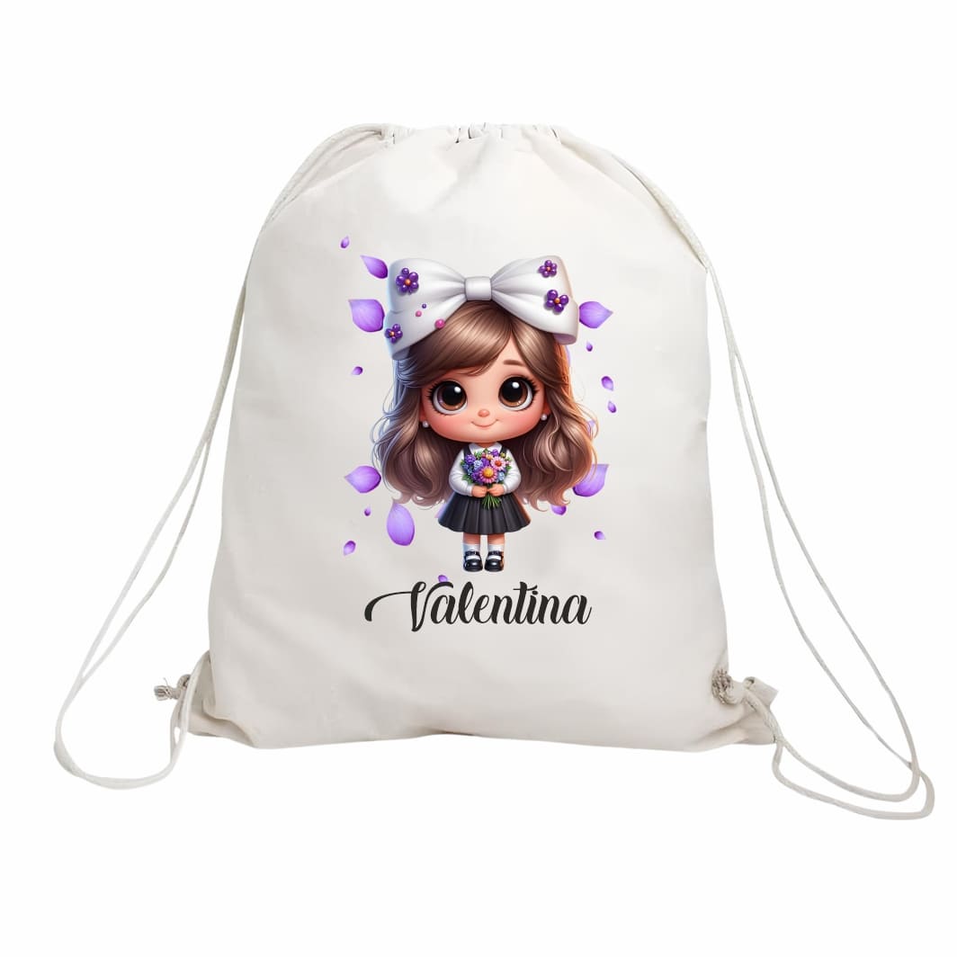 rucsac copii personalizat fetita mov
