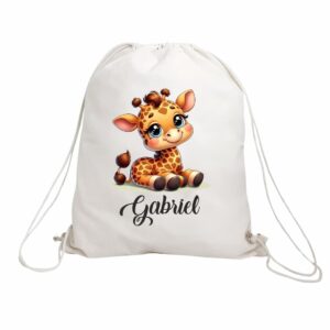 rucsac copii personalizat girafa bebe