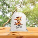 rucsac copii personalizat girafa bebe