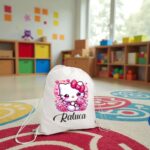 rucsac copii personalizat hello kitty roz
