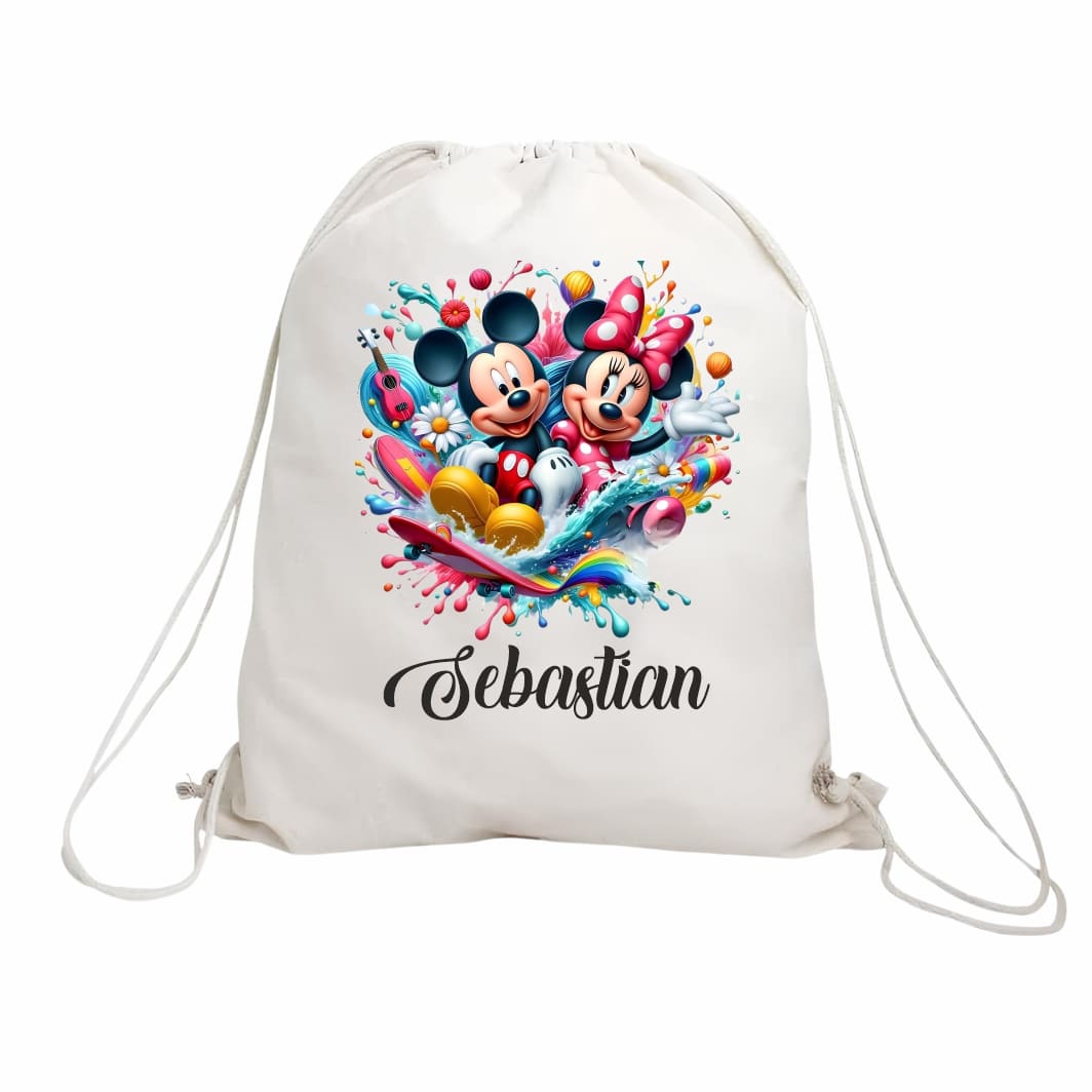 rucsac copii personalizat mickey minnie