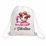 rucsac copii personalizat printesa unicorn