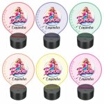 Lampa 3D personalizata, model Barbie, multicolor, 22x18 cm, LDUV002 - imagine 2