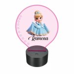 Lampa 3D personalizata, model Cenusareasa, multicolor, 22x18 cm, LDUV021 - imagine 5