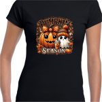 Tricou De Halloween, Dama, Negru, THC27 - imagine 2