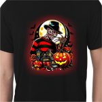 Tricou De Halloween, Barbati, Negru, THC32 - imagine 2