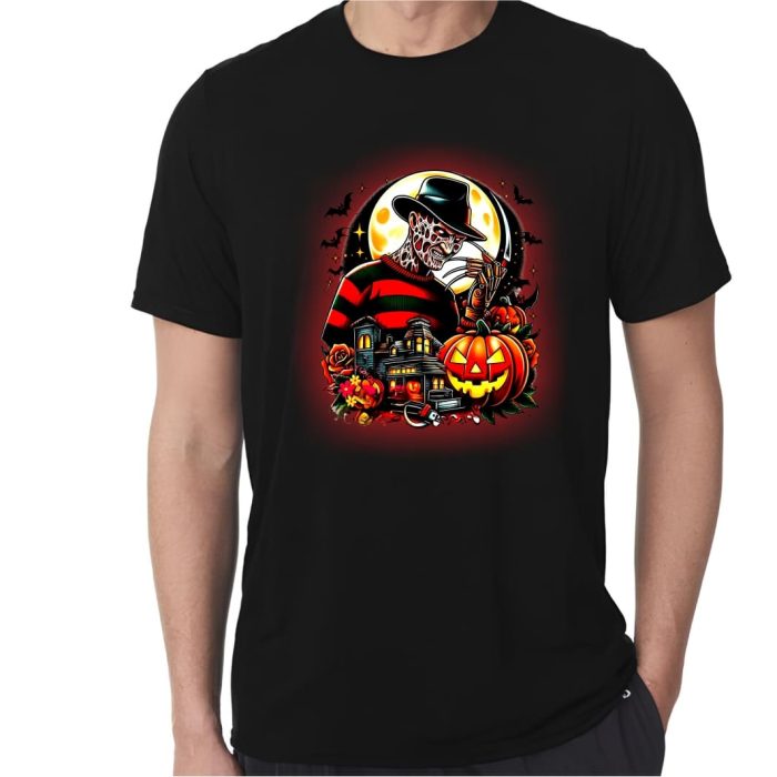 Tricou De Halloween, Barbati, Negru, THC32 - imagine 1