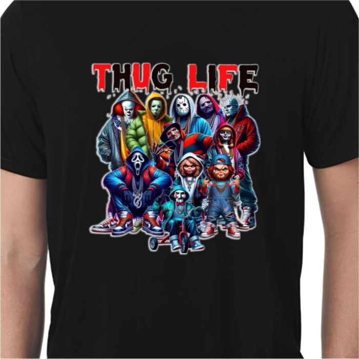 Tricou De Halloween, Barbati, Negru, THC34 - imagine 2