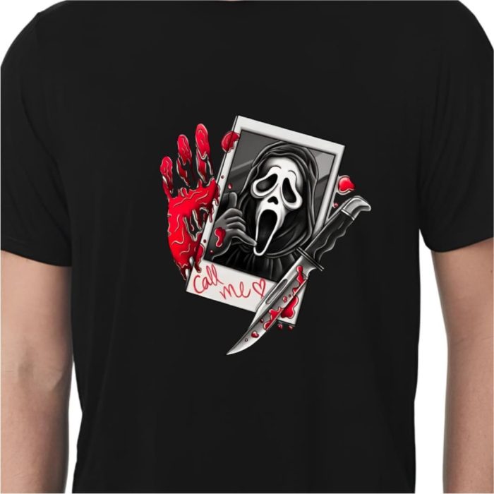 Tricou De Halloween, Barbati, Negru, THC38 - imagine 2