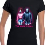 Tricou De Halloween, Dama, Negru, THC39 - imagine 2