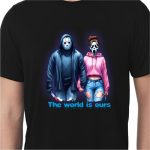 Tricou De Halloween, Barbati, Negru, THC40 - imagine 2