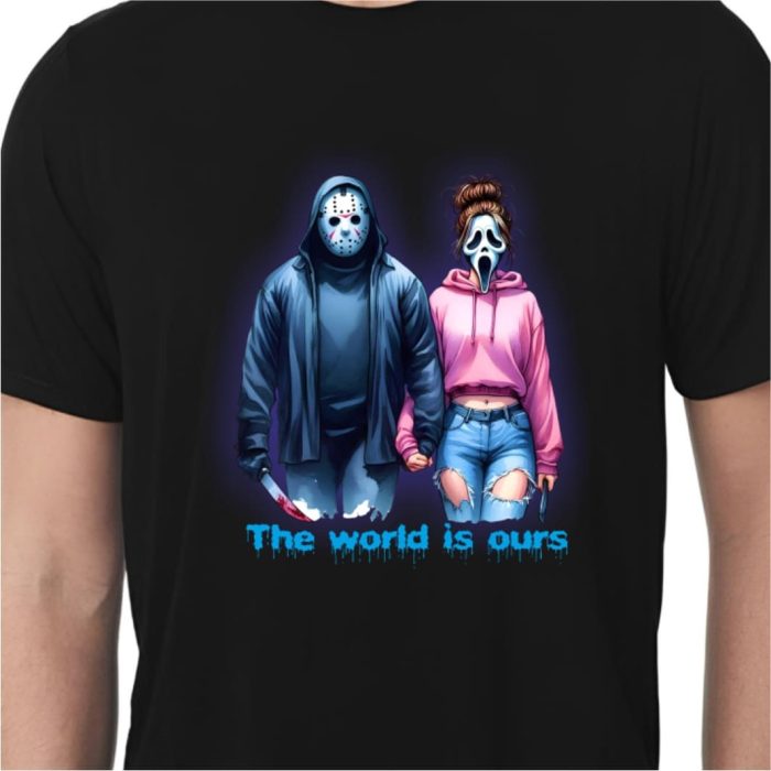 Tricou De Halloween, Barbati, Negru, THC40 - imagine 2