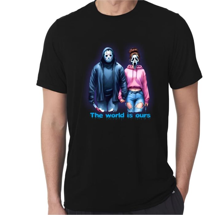 Tricou De Halloween, Barbati, Negru, THC40 - imagine 1
