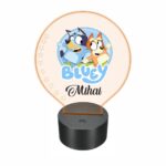 lampa led 3D personalizata bluey