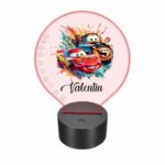lampa led 3D personalizata cars