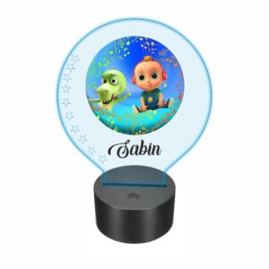 lampa led 3D personalizata cocomelon