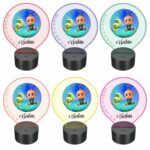 lampa led 3D personalizata cocomelon