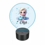 lampa led 3D personalizata elsa