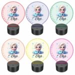 lampa led 3D personalizata elsa