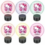 lampa led 3D personalizata hello kitty