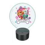 lampa led 3D personalizata patrula catelusilor
